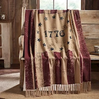 1776 Woven Throw MAIN