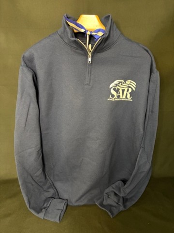 Navy 1/4-Zip Sweatshirt THUMBNAIL