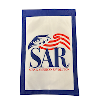 NEW SAR Logo Garden Flag MAIN