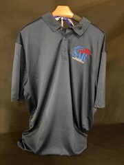 NAVY POLO W/SAR LOGO "TALL" THUMBNAIL