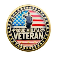Proud Military Veteran Coin MAIN