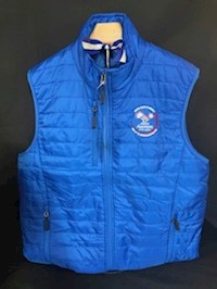 ROYAL PUFFER VEST LARGE