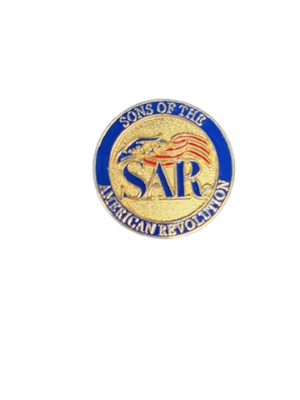 SAR Logo Circle Lapel Pin THUMBNAIL