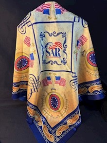 SAR NATIONAL LADIES AUXILIARY SCARF LARGE