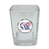 SHOT GLASS W/SAR LOGO MAIN