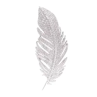 Silver Feather Brooch MAIN