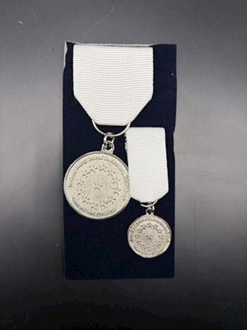 SILVER COUNCIL OF STATE PRES MEDAL SET THUMBNAIL
