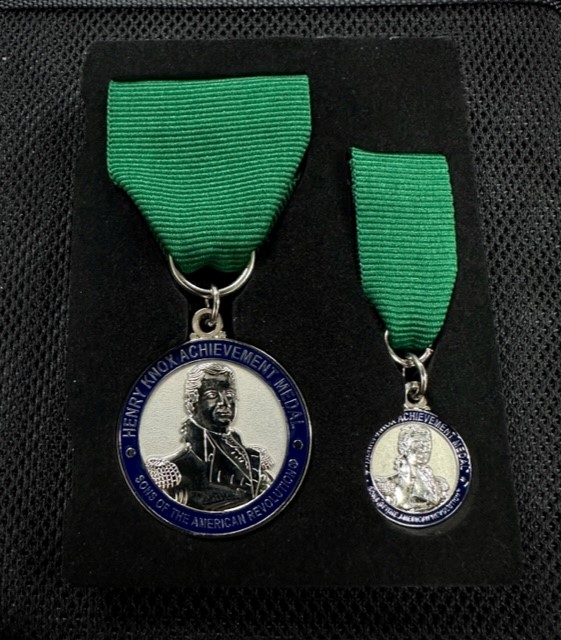 Silver Henry Knox Medal Set LARGE