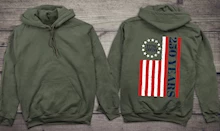 Army Green 250th Anniversary Hoodie LARGE