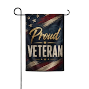 Proud Veteran Garden Flag THUMBNAIL