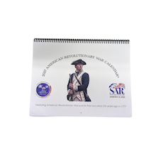 2027 SAR American Revolutionary War Calendar LARGE