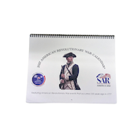 2027 SAR American Revolutionary War Calendar MAIN