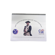 2027 SAR American Revolutionary War Calendar THUMBNAIL
