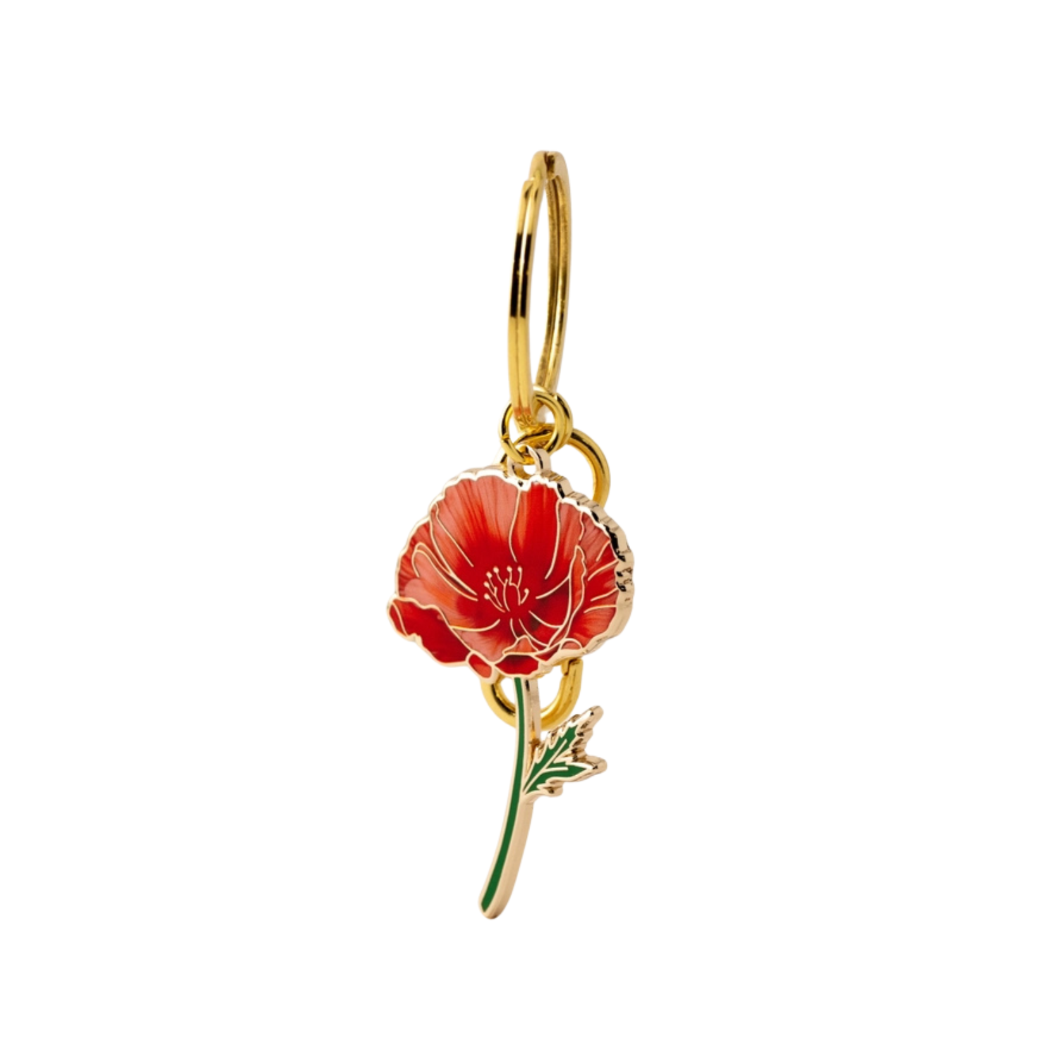 Poppy Keychain THUMBNAIL