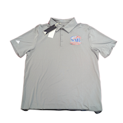 SAR Gray Adidas Polo THUMBNAIL