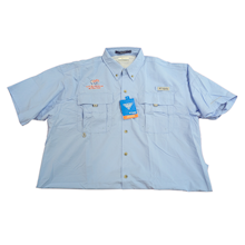 SAR Blue Fishing Sail Shirt LARGE