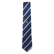 SAR Navy Tie with Yellow Logo THUMBNAIL
