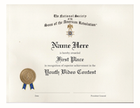 Video Contest Winner Cert MAIN