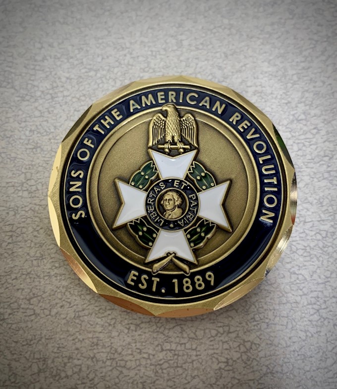 WOUNDED WARRIOR COIN LARGE