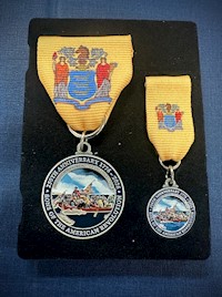 WASHINGTON CROSSING MEDAL SET MAIN