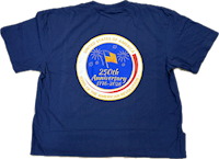 250th T-Shirt Navy MAIN