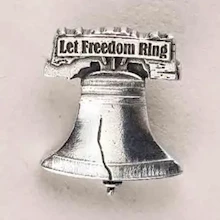 Freedom Bell Liberty Pin LARGE