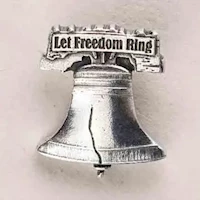 Freedom Bell Liberty Pin MAIN