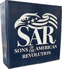 SAR Logo Binder 2" LARGE