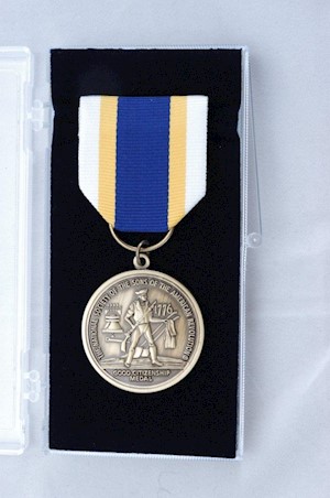BRONZE GOOD CITIZENSHIP MEDAL & CERT LARGE