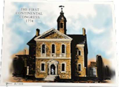Continental Congress 8x10 Print THUMBNAIL