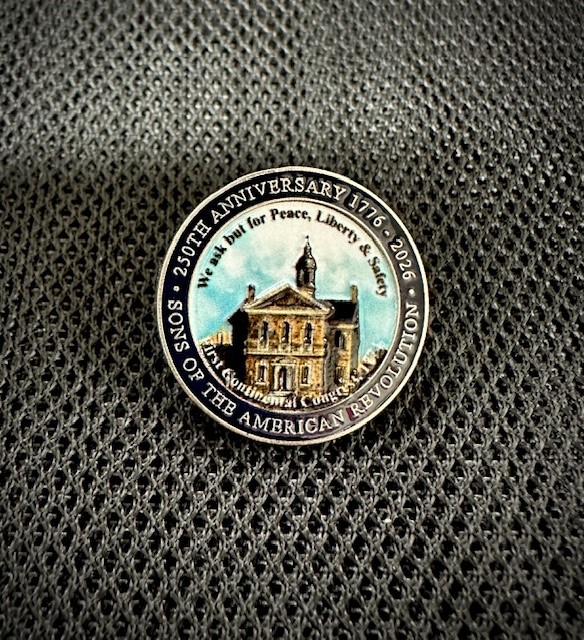 Continental Congress pin MAIN