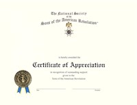 CERTIFICATE OF APPRECIATION MAIN