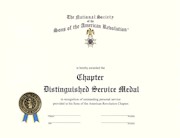 CHAPTER DISTINGUISHED SERV. MEDAL CERT. THUMBNAIL