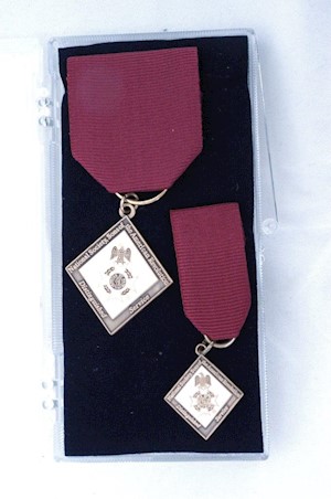 CHAPTER DISTINGUISHED SERVICE MEDAL SET LARGE