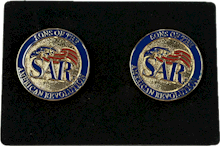 SAR Logo Circular Cuff Links LARGE