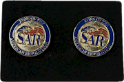 SAR Logo Circular Cuff Links THUMBNAIL