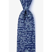Declaration of Independence Signers Tie LARGE