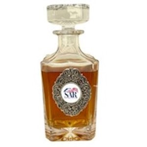 DECANTER W/SAR LOGO LARGE