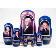 Founding Fathers Nesting Dolls THUMBNAIL