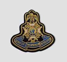 GOLD BULLION BLAZER PATCH LARGE