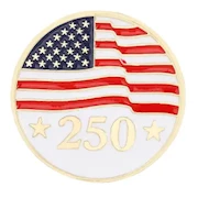 Commemorative Flag Pin THUMBNAIL