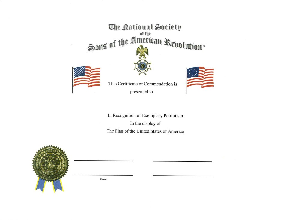 FLAG CERTIFICATE THUMBNAIL