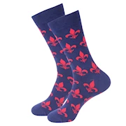 Fleur De Lis Socks THUMBNAIL