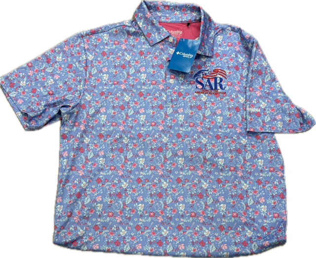 SAR Logo Floral Polo THUMBNAIL