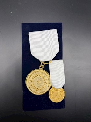 GOLD COUNCIL OF STATE PRES. MEDAL SET THUMBNAIL