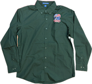 Green SAR Logo Poplin Shirt THUMBNAIL