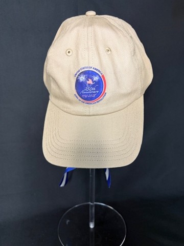HAT KHAKI W/250th LOGO MAIN