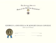 STATE ESSAY WINNER Certificate THUMBNAIL