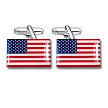 Flag Cufflinks LARGE