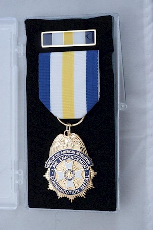 LAW ENFORCEMENT MEDAL LARGE